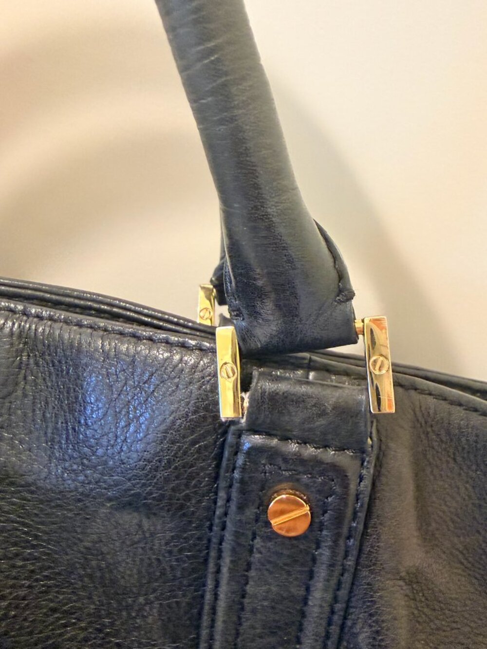 Black Tory Burch Purse/Tote - Picture 5 of 11